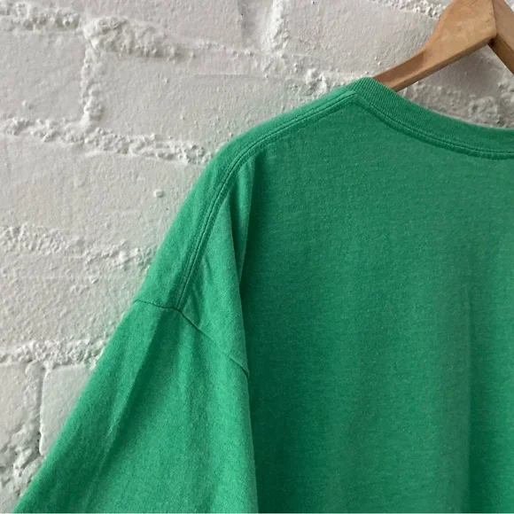 Vintage 90s Tee Green Celtic Cross Graphic T-Shirt St. Patrick’s Day Retro XL - Picture 10 of 14